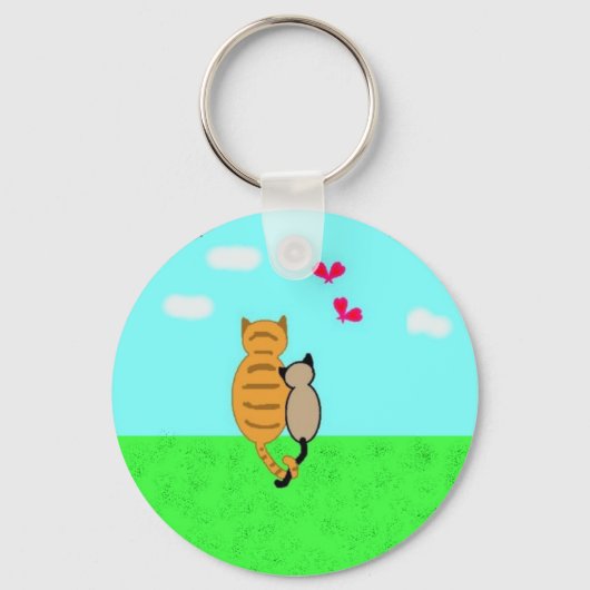 Luv Cats Sleutelhanger (Voorkant)