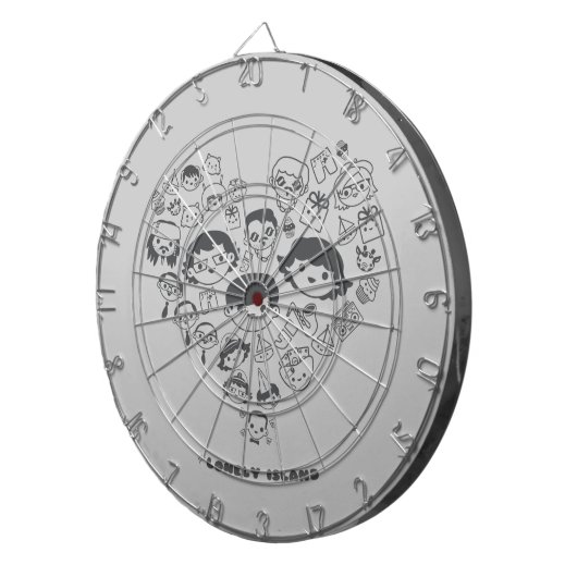 Luv Dartbord (Voorkant Rechts)