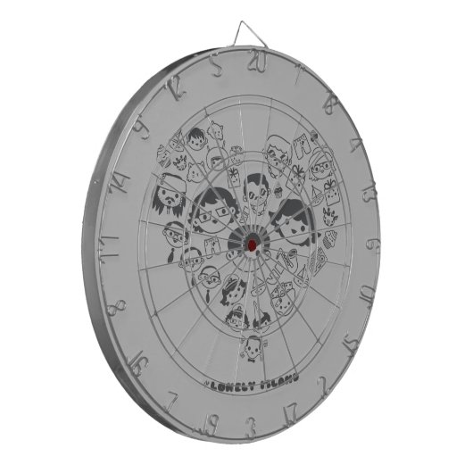 Luv Dartbord (Voorkant Links)