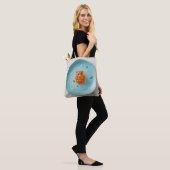 luv gombear tote bag (Op model)