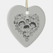 Luv Keramisch Ornament (Rechts)