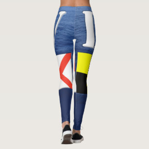 LUV MARINE STIJL LEGGINGS