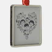 Luv Metalen Ornament (Rechts)