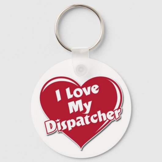 Luv my dispatcher sleutelhanger (Voorkant)