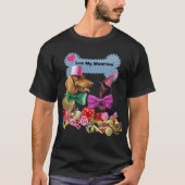 Luv My Weenies T-shirt voor heren/dames (Voorkant)