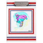 Luv naar Snowboard - Klembord (Voorkant)