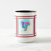 Luv naar Snowboard - Mok (Midden)