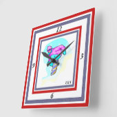 Luv naar Snowboard - Vierkante Klok (Hoek)