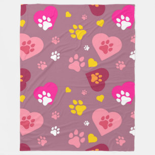 Luv Pawz 60x80 fleece deken