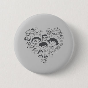 Luv Ronde Button 5,7 Cm