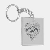 Luv Sleutelhanger (Voorkant Links)