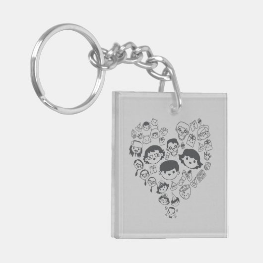 Luv Sleutelhanger (Voorkant Links)