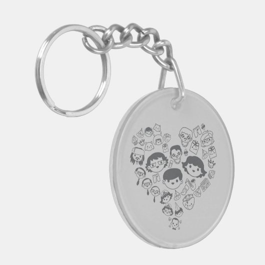 Luv Sleutelhanger (Voorkant Links)