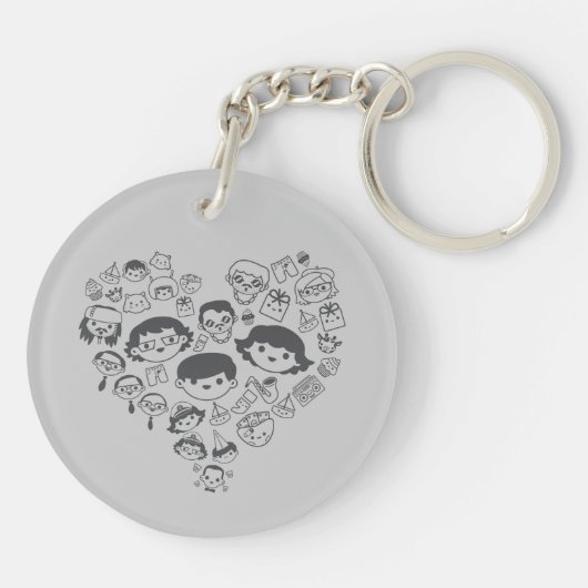 Luv Sleutelhanger (Achterkant)