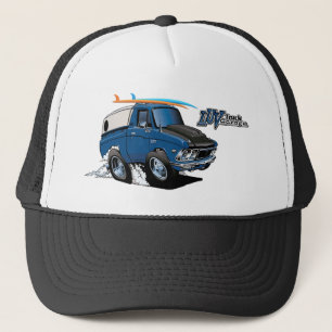 Luv Truck Garage Surf Wagon Trucker Hat Trucker Pet