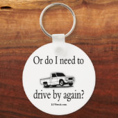 Luv Truck Logo Merchandise Sleutelhanger (Voorkant)