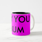 LUV U MUM TWEEKLEURIGE KOFFIEMOK (Voorkant rechts)
