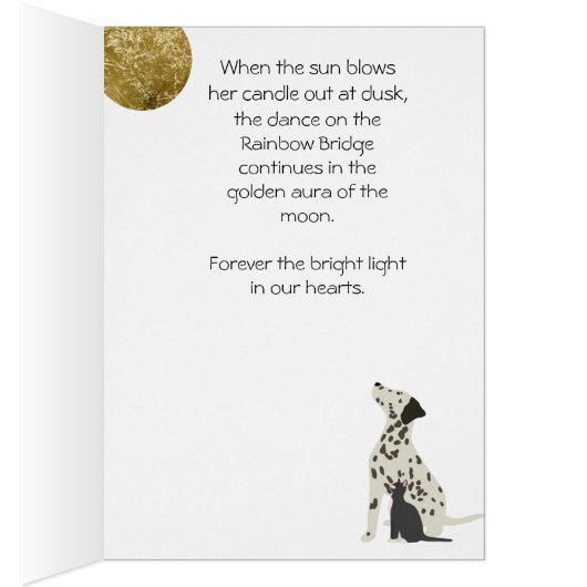 LUV U NAAR DE MAAN EN TERUG huisdier sympathie (Binnen (Rechts))