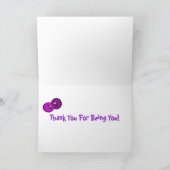 Luv Ya Bunches! Bedankkaart (Binnen)