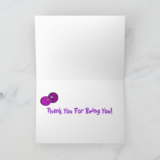 Luv Ya Bunches! Bedankkaart (Binnen)