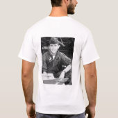 luv ya dubya , young george w . t-shirt (Achterkant)
