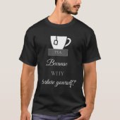 LUVACUPPA Basic Dark T-shirt (Voorkant)