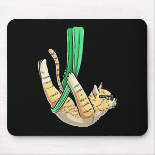 Luvaerialmal Aerial Cat Yoga , Klein, Zwart Muismat