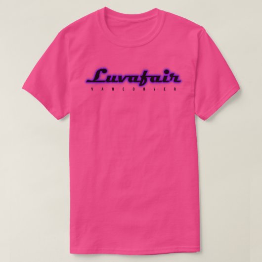 Luvafair Vancouver T-shirt (Design voorkant)