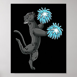 Luvcheermal Cheerleading Luipaard Cheerleader Juic Poster