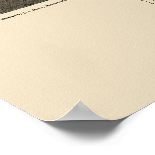 Luverne, MN Panorama Map - 1883 Poster (Hoek)