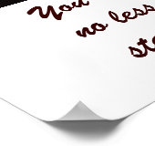 Luvlee's Window DESIDERATA-poster Poster (Hoek)