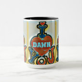 LUVMUG™ Dawn- LUVYBZ® Love Gifts Koffiekopje Mok (Midden)
