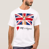 LUVMYWHIPPET Basic T-shirt (Voorkant)