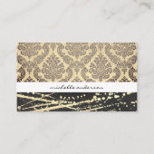 Lux Damask en Gold Expressive Visitekaartje (Voorkant)