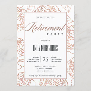 LUX ELEGANT ROZE ROZE GOUD BLADENSILHOUET PENSIONE KAART