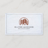 Lux Gold Foil Vastgoedmakelaar | Bouw Visitekaartje (Voorkant)