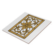 Lux Gouden Mandala Tegeltje (Zijkant)