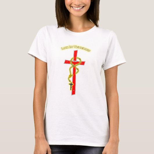 Lux in Tenebris - Rosary 02 T-shirt (Voorkant)