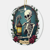 Lux in Tenebris Skeleton Lantern Ornament (Links)