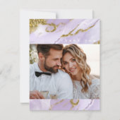 Lux Inktlavendel Abstract ID990 Bedankkaart (Voorkant)