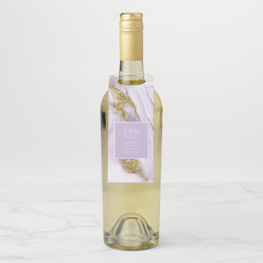 Lux Inktlavendel Abstract ID990 Flessenhanger (Op fles)