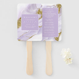 Lux Inktlavendel Abstract ID990 Handwaaier