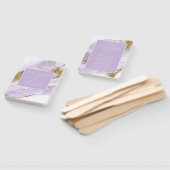 Lux Inktlavendel Abstract ID990 Handwaaier (Niet-gemonteerd)