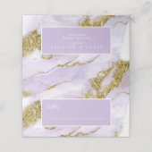 Lux Inktlavendel Abstract ID990 Plaatskaartje (Buitenkant ongevouwen)