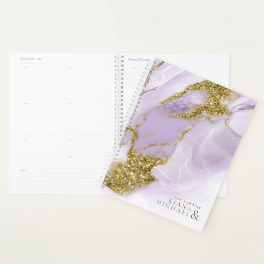 Lux Inktlavendel Abstract ID990 Planner (Display)