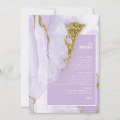 Lux Inktlavendel Abstract Menu ID990 (Voorkant)