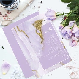 Lux Inktlavendel Abstract Menu ID990