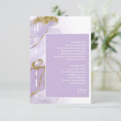 Lux Inktlavendel Abstracte Details ID990 Informatiekaartje (Staand voorkant)