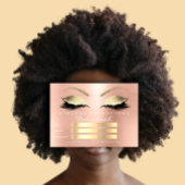 Lux Lashes roze Rose Gold Makeup Certificate Gift