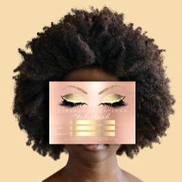 Lux Lashes roze Rose Gold Makeup Certificate Gift